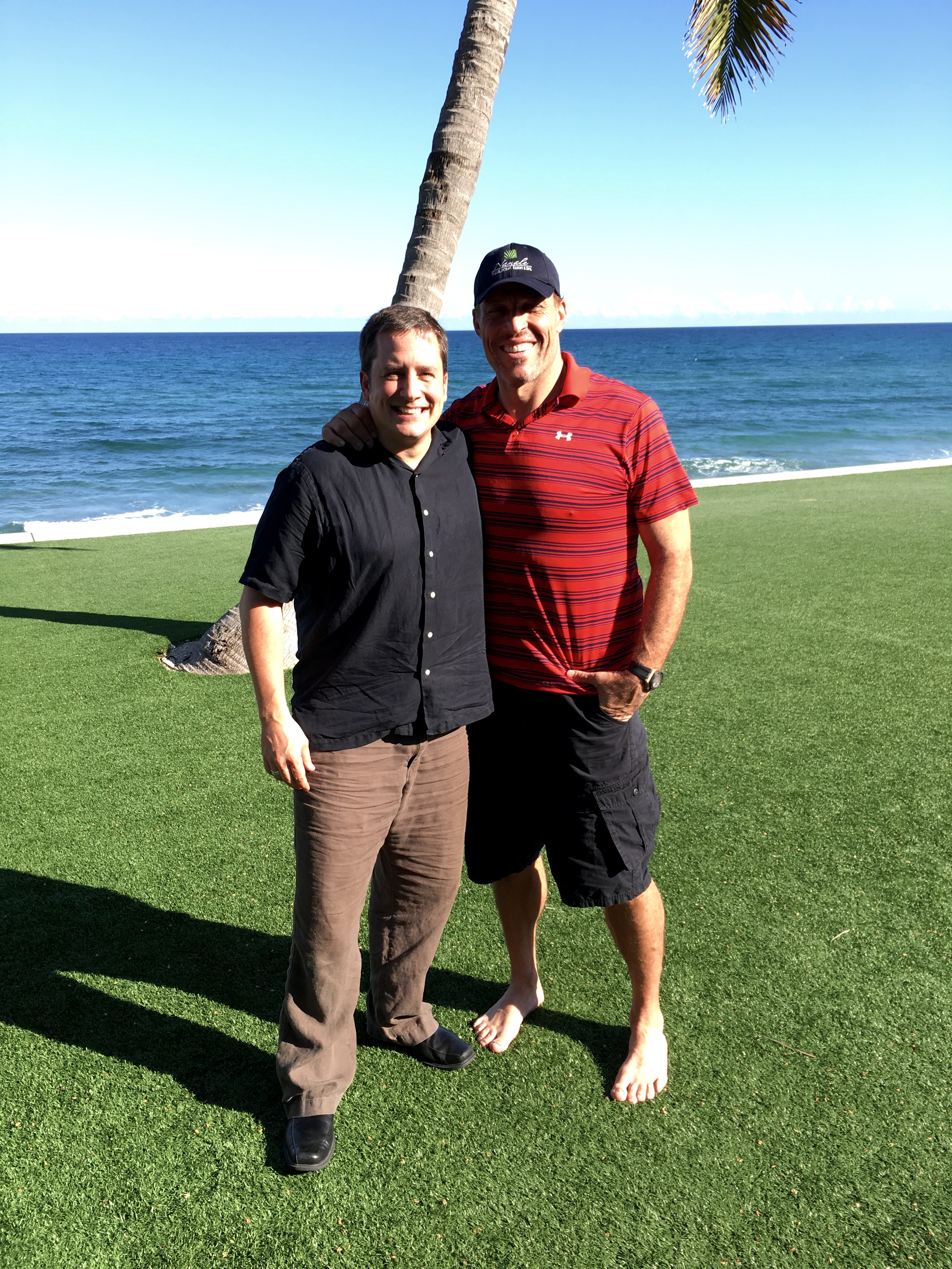 Tony Robbins and Jim Poole, West Palm Beach, 2015